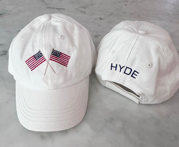 Double Flag Adult Hat